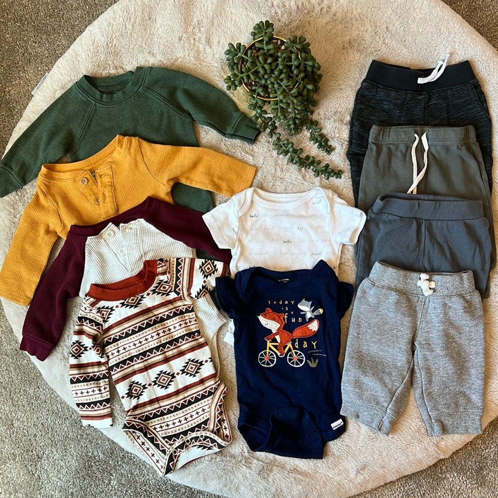 Baby boy clothes bundle